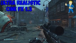 Fallout 4 Обзор мода Ultra Realistic CiNE FX 1.3 ( Nexus Mods ) / Охрененно красиво!