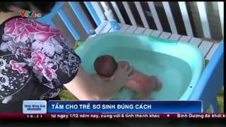 Hướng dẫn tắm cho trẻ đúng cách