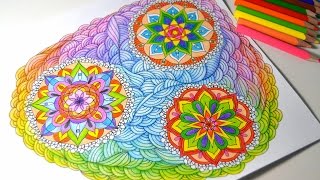 Abstract Doodle style with Zendala | Рисуем Дудлинг Узоры