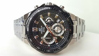 CASIO EDIFICE EFR-554D-1A. Обзор/Review