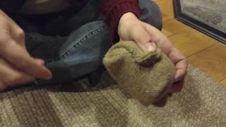 Homemade Recycled Wool Sweater Dryer Balls