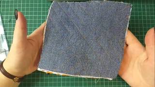 что можно сшить из джинсы. эксперимент 1.#diy#пэчворк#лоскутноешитье