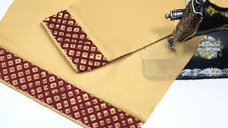 Latest Salwar Pouncha Design Simple and Easy