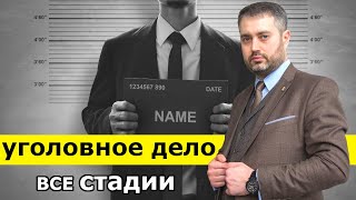 Стадии уголовного процесса | Возбуждение уголовного дела, приговор, апелляционный суд