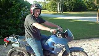 Honda NX 250 1989- In Action!