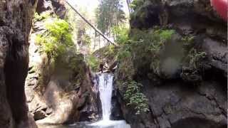 Canyoning Go Pro HD Hero 2 - Mittlere Auerklamm 2012 - Ötztal Österreich (Austria)