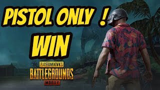 PISTOL ONLY CHALLENGE Erangel PUBG Mobile