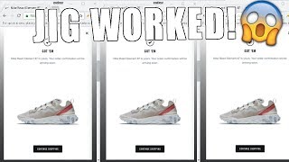 Nike React Element 87 SaiL Release Aftermath (JIG WORKED)!