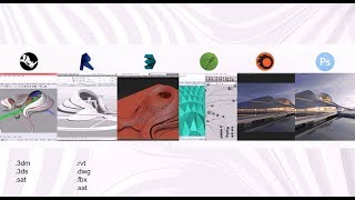 Взаимодействие Rhinoceros 3D, Grasshopper и Revit