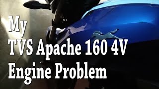 My Tvs Apache 160 4V Engine Problem | Don't ride Too High Speed before 1st Service | Vlog #2