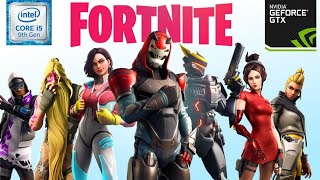 FORTNITE LIVE STREAM ON GT 1030 | I5 9400F