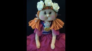 Кукла своими руками. Кукла из колготок. Schöne Puppe selber machen.