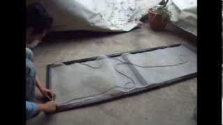 repair screens (過年前 快速換紗窗)