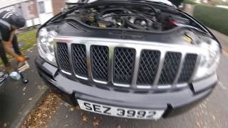 How to replace Jeep 3.0 crd engine oil / Как заменить масло двигателя Jeep 3.0 crd