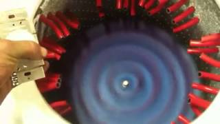 Chicken Plucker Homemade Out of Washing Machine and 55 Gallon Drum Build First Test