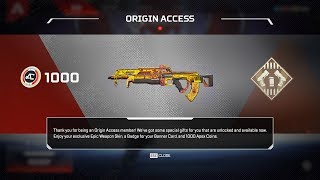НОВЫЙ АБУЗ/БАГ Apex Legends на 1000 Монет(10 Паков) Origin Access бонус бесплатно BUG/ABUSE