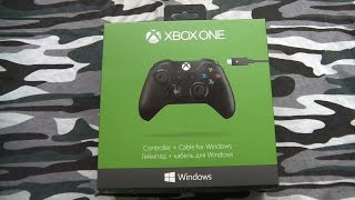 Геймпад Xbox One. Распаковка, Обзор, Сравнение, Тест.