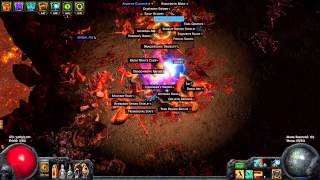 Path of Exile 2.0 - Static strike block marauder lvl 82 Abyss Map clear