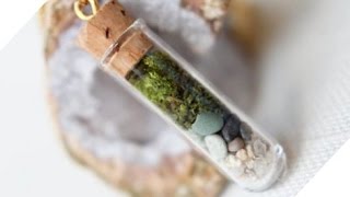 Искусственные растения камень для аквариума сделать вечный террариум!♥DIY♥Идеи рукоделия!