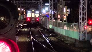 阪急今津線　西宮北口駅　入れ替え →普通列車入線