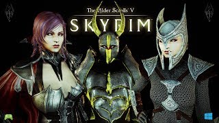 skyrim special edition armor mods showcase [HD]
