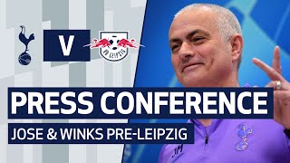 PRESS CONFERENCE | JOSE MOURINHO & HARRY WINKS ON LEIPZIG