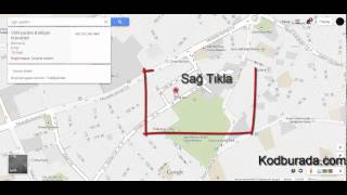 Google Maps Koordinat Bulma | Kodburada