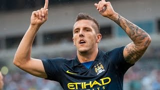 Stevan Jovetic / skills and goals / Manchester city 2013 2014 / unique striker 35
