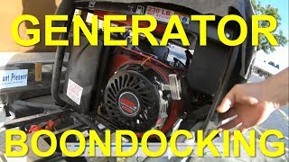 Running The Generator To Keep Cool || Full Time RV Living