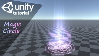 Создание эффекта магического круга для RPG игры | Unity3d
