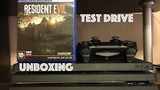 ??RESIDENT EVIL 7: biohazard  UNBOXING TEST DRIVE Play (распаковка) Новинка января 2017