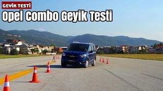 TÜRKİYE'DE İLK! | Opel Combo Geyik ve Slalom Testi | Rifter'dan İyi mi?