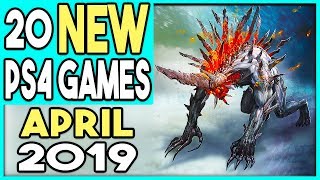 20 BIG PS4 GAMES COMING APRIL 2019 - NEW PS4 GAMES RELEASES
