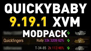 World of Tanks || 9.19.1 Mod Pack with XVM