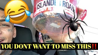 ROACH PRANK ON GIRLFRIEND! ** SHE CRIES**