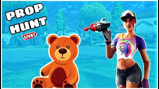 Fortnite Prop Hunt Live // Creative *NEW* MAP CODES !!
