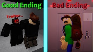 Roblox SKYSCRAPER All ENDINGS!! (Play As Camping Baldi) | Roblox Camping