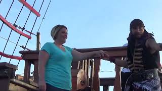 Pirating in Puerto Vallarta ~ Becky Sexy Dance Pirate ship night cruise