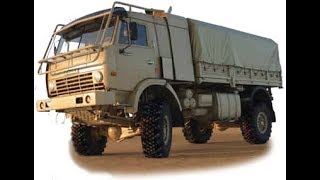 КамАЗ 4911 Экстрим. RC 1/10 на базе Axial scx10
