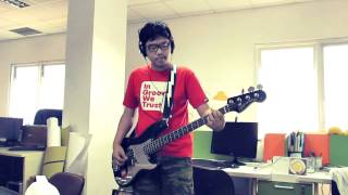 And So I Watch You From Afar - 7 Billion People all Alive at Once (bass cover)