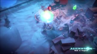 Трейлер к игре Alienation   Pre alpha Co op Footage для PlayStation 4