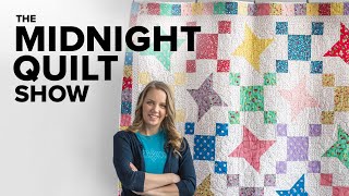 Bright & Cheery Friendship Stars Quilt, the Perfect First Quilt for Beginners