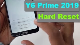 Huawei Y6 Prime 2019 Hard Reset MRD-LX1F Remove Pattern Lock