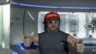 Death Stranding Character Customization/Wearables - Eating, Showering, Pissing, Changing
