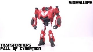 Video Review of the Transformers Fall of Cybertron: Sideswipe