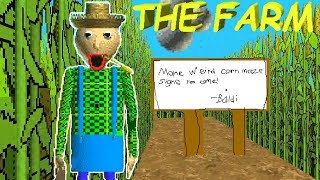 ?LET'S GO TO THE FARM!! | Baldi's Basics Kickstarter Exclusive Game Release Part 2
