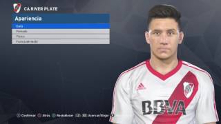 PES 2017 | NUEVAS CARAS DEL RIVER PLATE - DLC 3.0 | Cafita96
