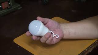 [100均] ダイソーのLED電球型ライトを改造！自由自在に光るLED電球