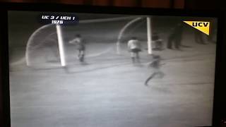 U. DE CHILE 1-3 U. Española. 4° de Final, Ida, Copa Chile 1975