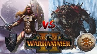 Norsca vs Chaos | THROGG & SIGVALD ROUND 2 - Total War Warhammer 2
